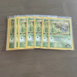 Pokemon Gym Challenge 1st Edition Koga's Ekans 77/132 Near Mint NM 1X - Image 3