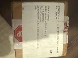 Pokemon Sword & Shield Fusion Strike Booster Box Case Sealed 6 Booster Boxes - Image 1