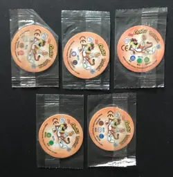 5 X Pokemon Tazo Cheetos Walkers Blastoise Ivysaur Ponyta Drowzee Nidoran NEW - Image 2