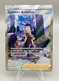 Pokemon - Cynthia's Ambition - GG60/GG70 - Crown Zenith: Galarian Gallery - Image 1