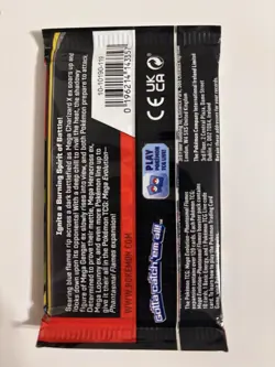 22.6g HEAVY Pokemon TCG: Mega Evo Phantasmal Flames Pack SEALED Gengar Art - Image 3