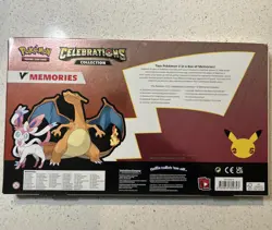 Pokemon Celebrations V Memories Box Collection 25th Anniversary Charizard New - Image 2