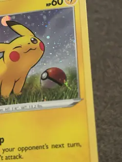 Pikachu SWSH039 Cosmos Holo Pokemon TCG Black Star Promo Ungraded SWIRL G2U - Image 3