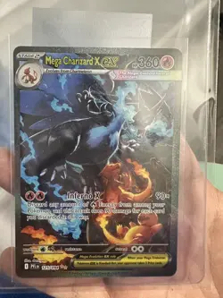 Mega Charizard X ex 125/094, ENG, Phantasmal Flames, Pokemon TCG, Near Mint - Image 1