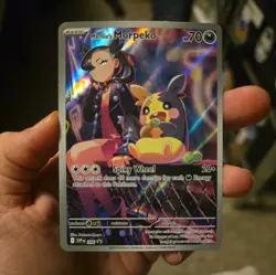 Pokemon TCG Marnie's Morpeko Full Art SVP206 Scarlet & Violet Promo - Image 1