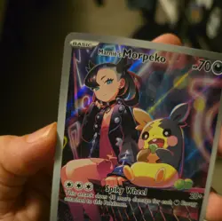 Pokemon TCG Marnie's Morpeko Full Art SVP206 Scarlet & Violet Promo - Image 2