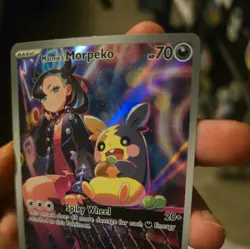 Pokemon TCG Marnie's Morpeko Full Art SVP206 Scarlet & Violet Promo - Image 3