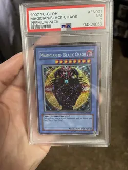 Magician of Black Chaos PP01-EN001 Premium Pack 1 Unlimited Psa 7 - Image 1
