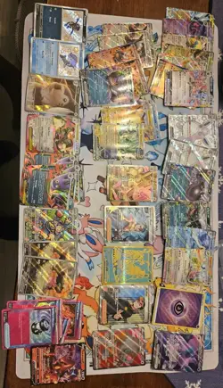 Huge lot (56) of Pokemon EX Cards Phantasmal Flames Mega Evolution Crown Zenith - Image 1