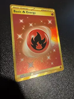 GOLD Fire Energy 230/197 - Sv03: Obsidian Flames - Pokemon Card TCG - Image 2
