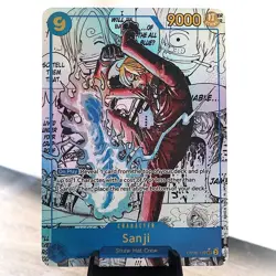 [ART CARD] Sanji OP06 / PRB02 Manga CUSTOM- ENGLISH- High Quality Texture - Image 2