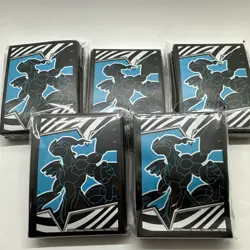 Pokemon Black Bolt ETB Card Sleeves 5 Pack 325 Total Sleeves - Image 2