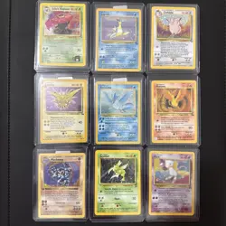 Pokemon Bulk Wotc 9 Card Vintage Lot HOLO Unlimited LP-MP LOT 1 - Image 1