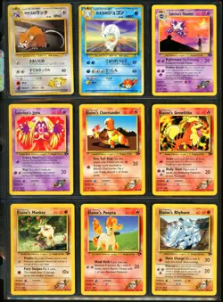 2000 Pokemon GYM CHALLENGE Set NEAR COMPLETE Non Holo UNCOMMON COMMON Cards WotC - Image 3