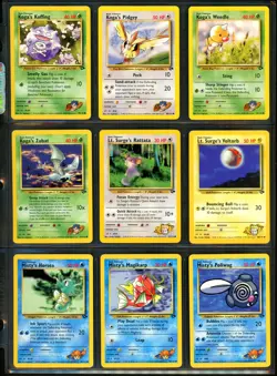 2000 Pokemon GYM CHALLENGE Set NEAR COMPLETE Non Holo UNCOMMON COMMON Cards WotC - Image 5