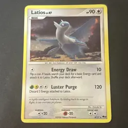 Latios 4/17 Holo Rare Pop Series 7 Pokemon TCG Card 2008 - Image 1