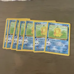 1st Edition Psyduck 65/82 Team Rocket Pokemon Card Near Mint NM WOTC - Image 3