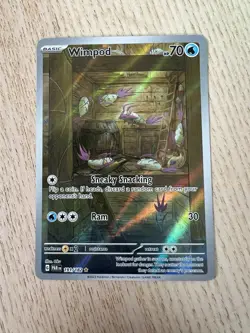 Pokemon TCG Wimpod Paradox Rift 191/182 Holo Illustration Rare Card - Image 1