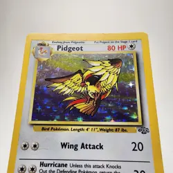 Pidgeot 8/64 LP! Holo Rare Jungle Set Unlimited Edition Pokemon Card 1999 WOTC - Image 3
