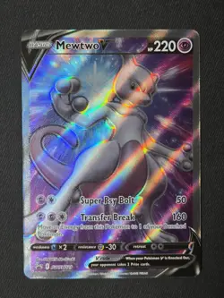 Mewtwo V SWSH229 SWSH: Sword & Shield Promo Cards Holo NM - Image 1