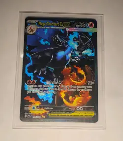 Mega Charizard x EX 125/094 Phantasmal Flames Pokemon TCG CARD NN/MINT - Image 2