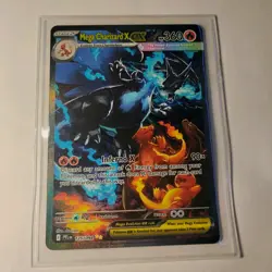 Mega Charizard x EX 125/094 Phantasmal Flames Pokemon TCG CARD NN/MINT - Image 4