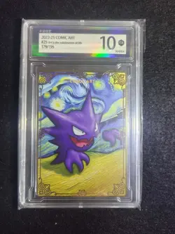 Pokemon TCG Card S-Chinese COMIC Art 10 179/195 Haunter KMHY 10 j05 - Image 1