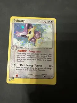 Delcatty 5/109 Ruby and Sapphire Reverse Holo Rare Pokemon Card - Image 1