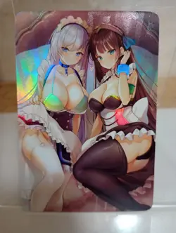 Anime Waifu Sexy Goddess Doujin Lewd ACG Card - Image 1