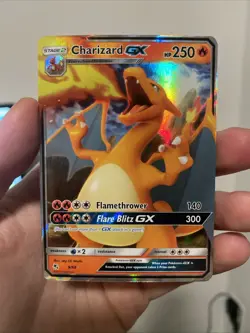 Charizard GX - 9/68 - Pokemon Hidden Fates Sun & Moon Ultra Rare Card NM - Image 1