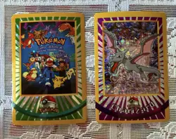 Pokemon Vending Topps Sticker Cards Set. NM. Bundle Of 2 Cards. - Image 1