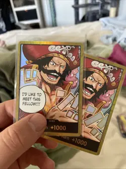 DON!! Card (Gol.D.Roger) (Gold) Carrying On His Will Foil - Image 3
