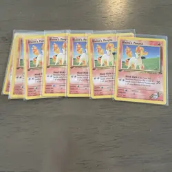 1st Edition Blaine’s Ponyta 64/132 Gym Challenge Pokemon Card NM Near Mint 1X - Image 1