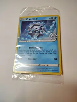 Cryogonal 043/203 Holiday Advent Calendar Promo Sealed Pokemon Trading Card Game - Image 1