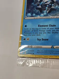 Cryogonal 043/203 Holiday Advent Calendar Promo Sealed Pokemon Trading Card Game - Image 5