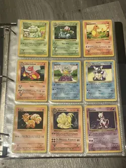 Vintage Pokemon Card Collection, Shadowless, 1st Edition, Holos - Image 1