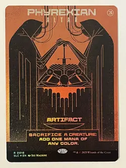 Phyrexian Altar Secret Lair Countdown Encyclopedia Kit Foil MTG NM - Image 1