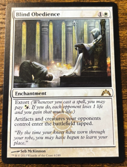 Magic the Gathering MTG- Blind Obedience- NM- 006/249- Gatecrash - Image 3