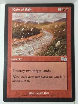 Rain of Salt - Urzas Saga - Magic the Gathering MTG Nice! - Image 1