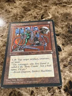 ICY MANIPULATOR Magic the Gathering MTG Ice Age HP - F - Image 1