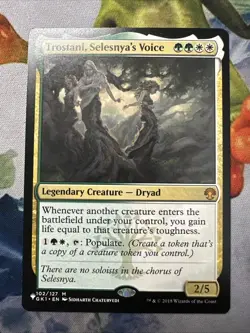 1x Trostani, Selesnya's Voice- NM- The List Reprints- Mtg Magic The Gathering - Image 1