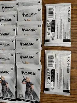 Lot of 32x Play Boosters Final Fantasy Magic: The Gathering + Bonus Box Booster - Image 2