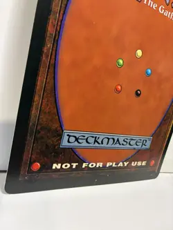 6x9 MTG Black Lotus Oversized 1996 Scrye Promo - Image 5