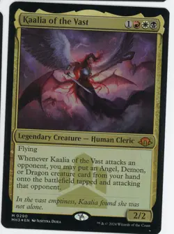 2024 Magic the Gathering Kaalia of the West Legendary Creature Human Cleric Foil - Image 1