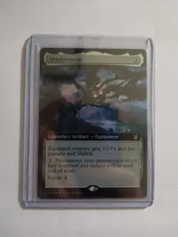 Shadowspear MTG Full Art Foil - Image 1