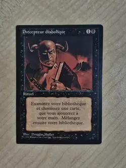 MTG Demonic Tutor FBB French MP - Image 1