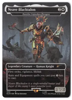 Neave Blacktalon - Danitha Capashen, Paragon (Borderless) 1031 SLD MTG NM Foil - Image 1