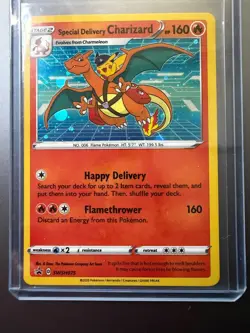 2020 Special Delivery Charizard Pokemon Center Exclusive Promo SWSH075 NM-Mint - Image 1