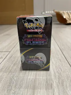 Pokemon TCG Phantasmal Flames Half Booster Box (18x packs) Factory Sealed New 🔥 - Image 1