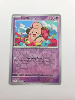 Cleffa 080/197 OBsidian Flames OBF Common Reverse Holo Near Mint Pokemon Tcg - Image 1